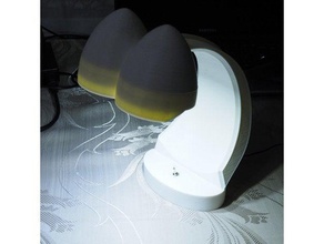 desktop lamp household dektop led light 3d print model - Mito3D