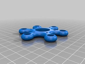 alex-rivisto-spinner-bianco giocattoli meccanici su misura 3d print model - Mito3D