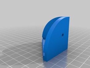 corner binder building plexi glass enclosure 3d printer parts plexiglass 3d print model - Mito3D