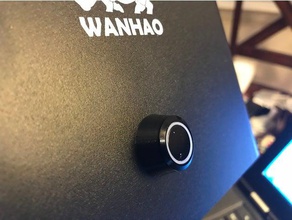 wanhao d7 v13 power button spacer 3d printer parts 3d print model - Mito3D