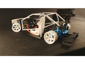 rc drift dash escala deriva del proyecto r c vehículos 3d print model - Mito3D