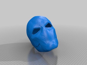 azrael capuz de máscara e espada batman arkham city A impressão 3d 3d print model - Mito3D