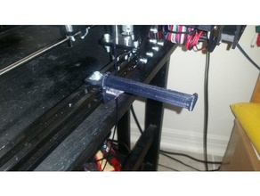 2020 spool holder horizontal 3d printing 3d print model - Mito3D