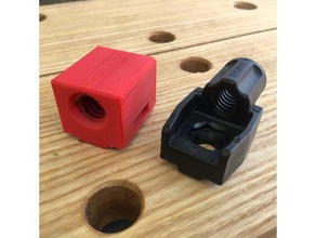 workmate pivot nut parts acme black decker double start fast travel 3d print model - Mito3D