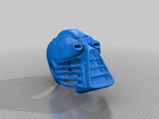 mortal kombat kabal maschera La stampa 3d 3D print model - Mito3D
