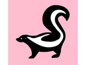 skunk conception animaux wslab 3d print model - Mito3D