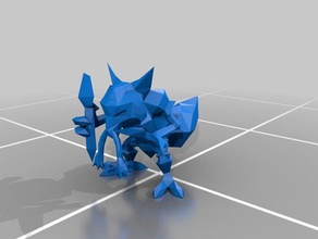 pokemon 63-65 criaturas el abra alakazam kadabra 3d print model - Mito3D