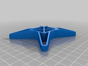 base de adafruit mini pan-tilt kit la robótica 3d print model - Mito3D
