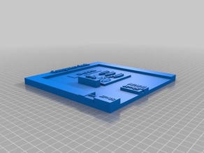 g3a sofía 3d plan de piso La impresión en 3d print model - Mito3D