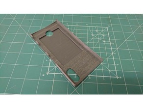 xperia xz carta di caso telefono cellulare 3d print model - Mito3D