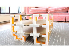 construye tus propios muebles cart n con este sistema broches Haushalt versorgt Warenkorb casa y jard ist diy Möbel Modell-Möbel mueble 3d print model - Mito3D
