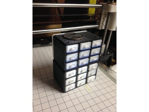 mini storage case stackable tools 3dtsuj box cases miniature organizer parts 3d print model - Mito3D