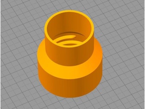 triton collettore di polveri secchio estremità del tubo strumenti il workcentre vuoto adattatore 3d print model - Mito3D