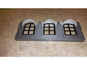 rounded awning z1 designs buildings & structures 28 mm scale wargaming design 3d print model - Mito3D