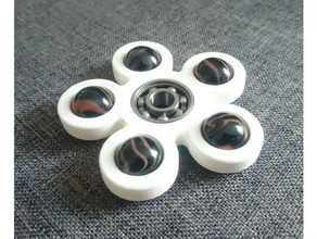 marble spinner mechanical toys fidget hand 3d print model - Mito3D