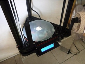 spool holder kossel 3d printer accessories 3d print model - Mito3D