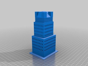 prédio 2 A impressão 3d 3d print model - Mito3D