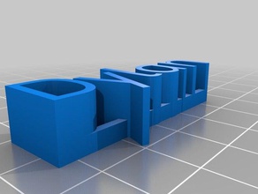 dylan heykeller özelleştirilmiş 3d print model - Mito3D