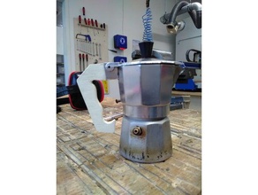 coffee machine handle 3d printing 3d print model - Mito3D