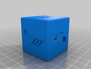 musical dice music learning 3d print model - Mito3D