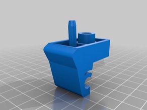 punto verbesserte Sonnenblende Halter automotive 3d print model - Mito3D