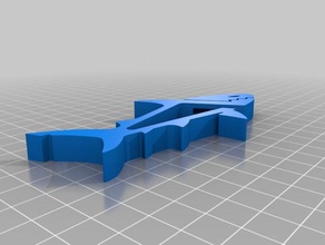 copie james requin clip L'impression 3d 3d print model - Mito3D