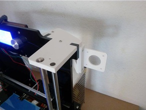 anet a6 bowden extruder mount 3d printer extruders upgrade 3d print model - Mito3D