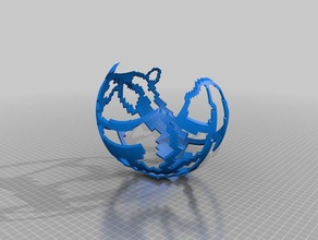 mi personalizar la proyección estereográfica revisado matemáticas art personalizado 3d print model - Mito3D