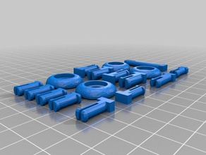 unlimbited test de longueur personnalisé 3d print model - Mito3D