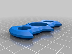 batman symbol fidget spinner v1 3d printing hand toy 3d print model - Mito3D