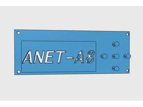 anet a8 lcd yerini aldı 3d yazıcı parçaları 3d print model - Mito3D