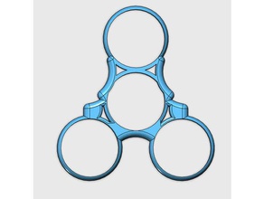 tri spinner jouets & jeux 3d print model - Mito3D