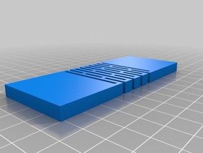 parametrische Leben-Scharnier 3d-drucken 3d print model - Mito3D