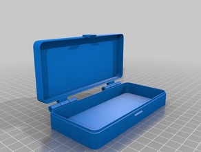 v2 özel menteşeli kutumu organizasyon özelleştirilmiş 3d print model - Mito3D