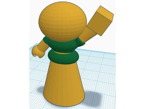 cartoon figure - morphing guy toy & game accessories gaming miniature sandman spider-man superhero 3d print model - Mito3D