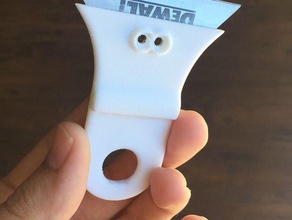 dewalt blade scraper 3d printing printer tool 3d print model - Mito3D