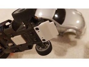 kyosho mini-z mercedes benz vorderen Körper-Clips montieren mr-01 r c Fahrzeuge 3d print model - Mito3D