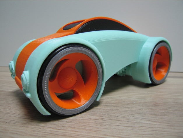 double mode de liquidation les fenêtres la voiture véhicules 3D print model - Mito3D