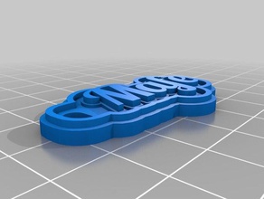 mafe i portachiavi su misura 3d print model - Mito3D