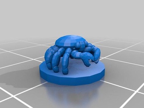 15mm crabe d&d mdn pathfinder starfinder de poche donjons tactiques multivers L'impression 3d 3d print model - Mito3D