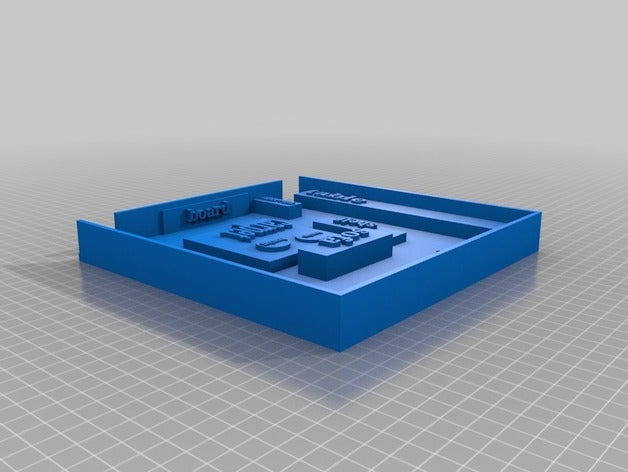 g3a kirk tic 3d plan d'étage L'impression 3D print model - Mito3D