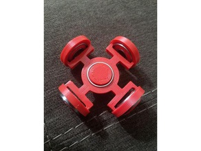 3 directional fidget spinner 5 bearings - heavy duty mechanical toys 3d print model - Mito3D