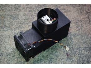 Staub-sensor-box gp2y10 v022 diy dn75 Staub sensor 3d print model - Mito3D