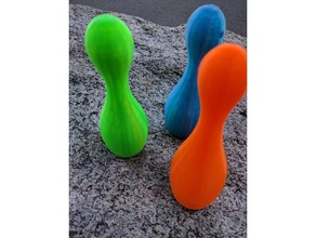 maracas riley jouets & jeux maraca jouet 3d print model - Mito3D
