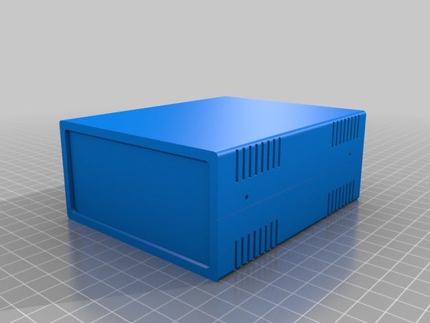 box3 eletrônica personalizado 3D print model - Mito3D