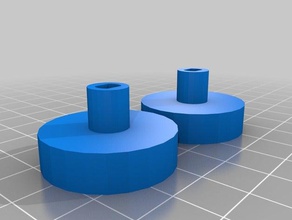 mbot wheels 3d printing template wheel 3d print model - Mito3D