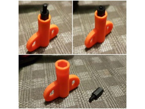 clé m3 cale d'espacement en nylon stand-offs des outils à main 3d print model - Mito3D