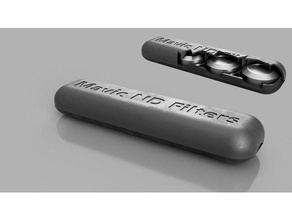 piccolo caso serratura magnetica, taco-rc filtri nd dji mavic pro r c i veicoli magnete filtro 3d print model - Mito3D