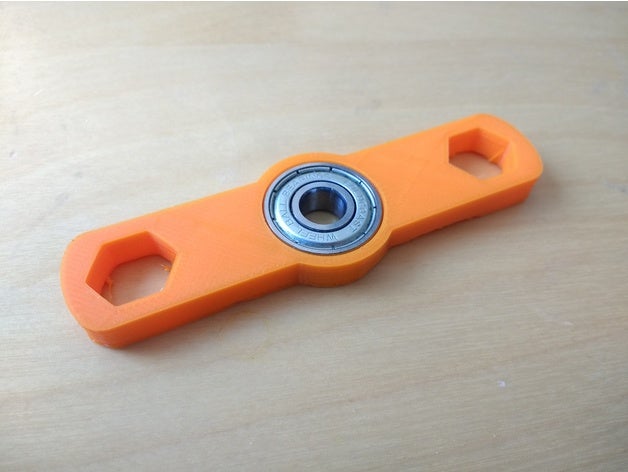 semplice fidget spinner dadi m8 giochi e giocattoli giocattolo 3D print model - Mito3D