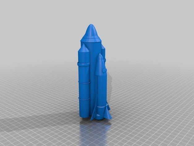 space ship 3d printing 3D print model - Mito3D